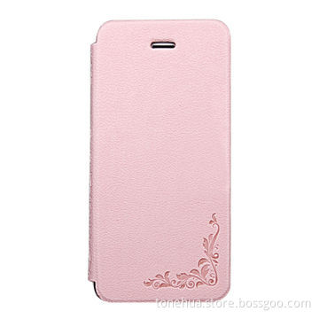 Flip Leather Case for iPhone, Comes in Various Colors